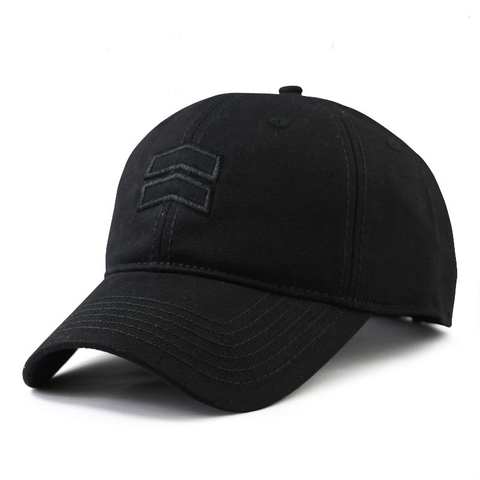 Gorra de béisbol masculina de talla grande para hombre, sombrero de béisbol masculina con Cierre trasero, de algodón, de 56-61cm, 62-68cm, para primavera, verano y otoño ► Foto 1/4