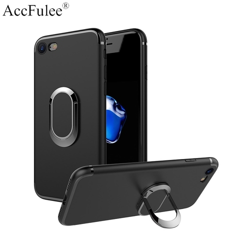 Anillo de dedo de coche funda, soporte para Motorola Moto G3 G4 G5 G5S G6 G7 de E4 más E5 X4 Z2 jugar Z3 Z4 P30 P40 suave de la cubierta del TPU del ► Foto 1/6