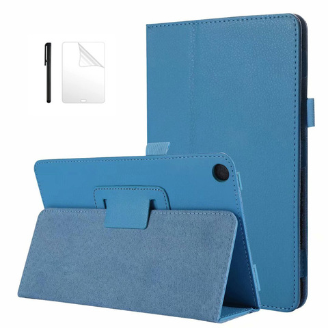 Funda ultradelgada de cuero PU para Huawei MediaPad M5 lite, 8 JDN2-W09/AL00, 8,0 pulgadas, carcasa con soporte para huawei m5 lite 8 + película + bolígrafo ► Foto 1/6