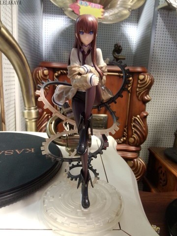 Figuras de acción de Steins Gate 3. ª generación, Anime japonés, Makise Kurisu, juguete de PVC, modelo coleccionable, juguetes para nadar, lelakaya ► Foto 1/6