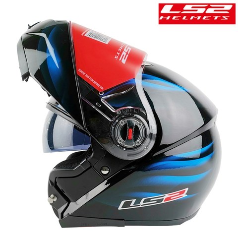 LS2-Casco abatible hacia arriba para hombre, abatible hacia arriba, doble Visor, Modular, ECE, 100%, Original, FF370 ► Foto 1/6