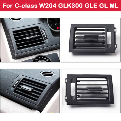 Ventilación Panel de salpicadero cubierta de rejilla para Mercedes-Benz Clase C W204 C180 C200 GLK300 GLE GL ML aire acondicionado de aire de salida a ► Foto 1/6