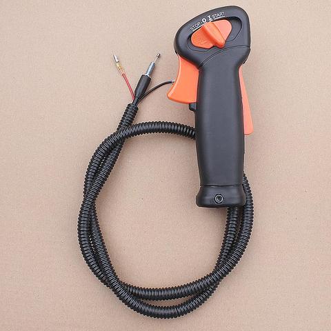 Interruptor de Cable de Control de acelerador, manillar para Stihl FS120 FS200 FS250 FS120R FS200R FS250R FS350 BT121 SP200, cortador de cepillo ► Foto 1/5