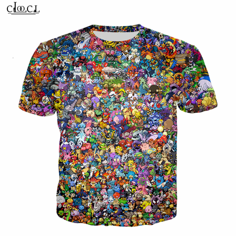 Camiseta Harajuku para hombre y mujer, 3d Camiseta con estampado, Tops informales de verano B102 ► Foto 1/5