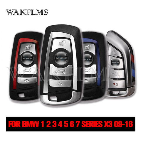 4btn funda de mando a distancia inteligente sin llave para BMW F 5 7 Serie FEM / BDC CAS4 CAS4 + EWS5 sistema 315, 433, 868MHz, 2009 - 2016 YGOHUF5662 ► Foto 1/3