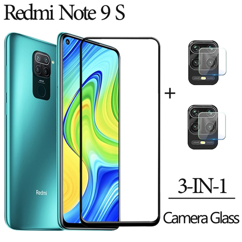 Vidrio de la Cámara de la película 3 en 1 cristal templado para Redmi 8A Note 8 8 Pro Protector de pantalla de cristal Xiaomi Redmi note 8 Pro Redmi 8 A protector pantalla Redmi 8 Pro cristal templado redmi note 8 pro ► Foto 1/6