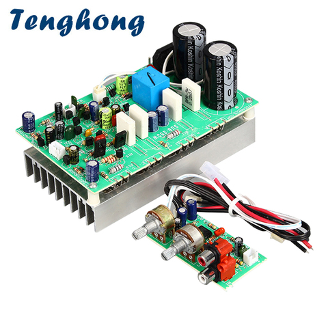 Tenghong-placa amplificadora para Subwoofer, 250W, Mono Amplificador de sonido, placa amplificadora de Audio, altavoz para el hogar, Amplificador DIY, AC22-26V Dual ► Foto 1/6