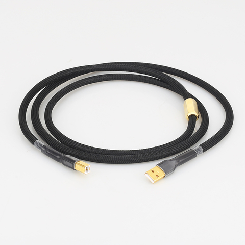 Cable USB de alta calidad tipo A tipo B, Cable de datos Hifi para DAC, A53 + XW71 ► Foto 1/6