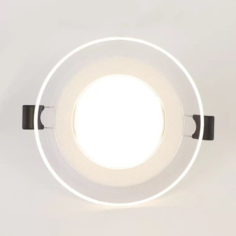 Luz descendente LED de 230V, 5W, 7W, 9W, 12W, 15W, 4000K, luz empotrada, iluminación para dormitorio, cocina, baño, lámpara de luz descendente LED para interiores ► Foto 1/6