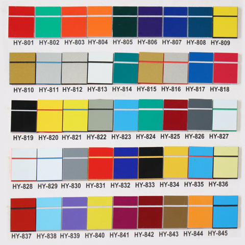 Tablero de grabado láser ABS de dos colores, 2 uds. 1,3mm de espesor de, usado para carteleras y placas de puerta, varios colores ► Foto 1/6