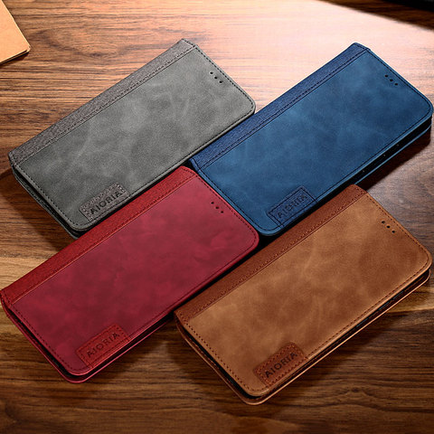 Funda para Xiaomi Redmi 9 9A 9C 8 8A 7 7A 6 6A 5 Plus 5A 4 4X 3S S2 Note 9 9s 8 7 6 5 pro 8T 5A prime nuevas de cuero con imán ► Foto 1/6