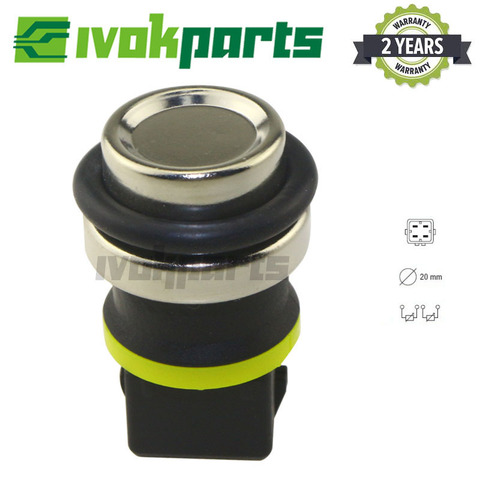 Sensor de temperatura del refrigerante, 4 pines, para VW Golf Jetta Passat B4 EUROVAN TRANSPORTER VENTO CADDY CABRIO 1,6 1,8 1,9 2,0 2,5 2,8 ► Foto 1/6