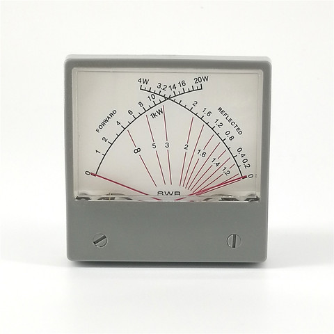 Ratio de onda de pie estacionaria, SWR Watt, Medidor de VU de Radio, 20W, reflectante, 4W, HF, SZ-70-1 ► Foto 1/5