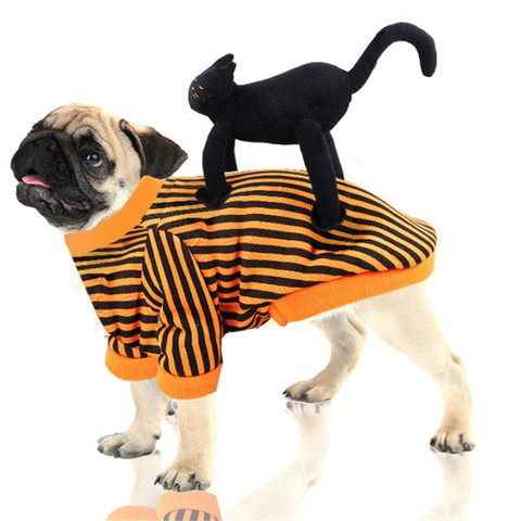 Ropa de invierno con dibujos animados para perros, disfraz de perro de Halloween, abrigo cálido para perros pequeños, ropa de cachorro, mascota con capucha suave, Cosplay ► Foto 1/6