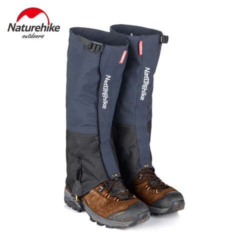 Naturehike-Zapatillas de senderismo al aire libre, cubierta para acampada, senderismo, escalada, esquí, impermeables, polainas, calentador de piernas para nieve ► Foto 1/6