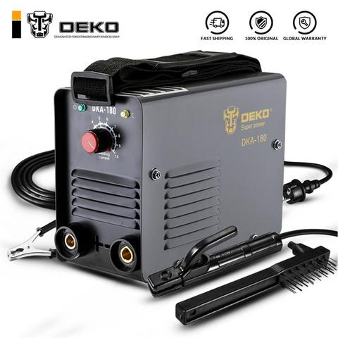 DEKO DKA-180Y 180A 6,8kva IP21S inversor de arco de la máquina de soldadura eléctrica MMA soldador para trabajo de soldadura y trabajo eléctrico ► Foto 1/6