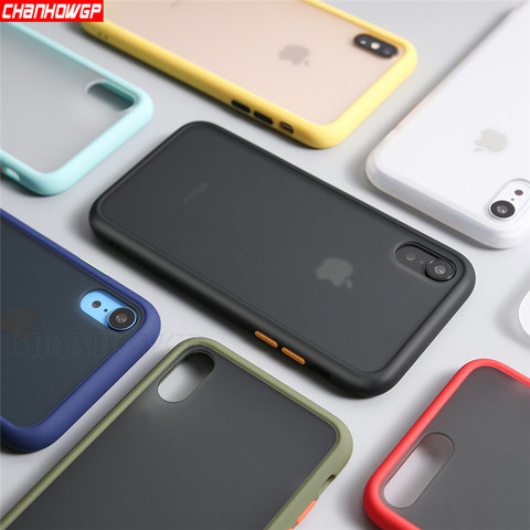 Popular líquida suave Funda de silicona para iPhone X XR XS 11 Pro Max 6 6s 7 7 plus 6p 7p 8 p 10 de goma suave TPU caso Shell Funda ► Foto 1/6