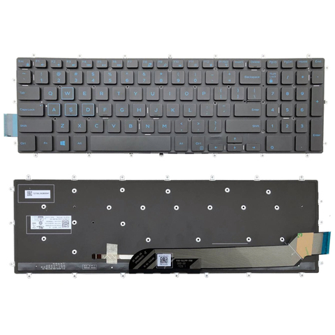 Nos inglés retroiluminado teclado de ordenador portátil de Dell G3 15 3590 de 3579 de 3779 G5 15 5590 G7 15 7588 17 7790 G7 15 7590 ► Foto 1/6