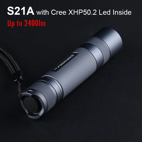 Linterna Led súper potente Convoy S21A con Cree XHP50.2, Linterna portátil de trabajo o Camping, antorcha EDC, 21700 ► Foto 1/6