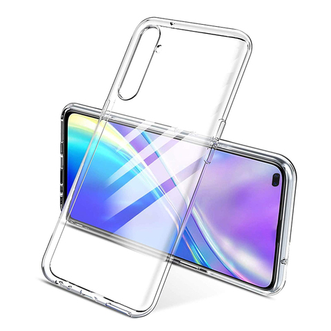 Ultrafino télefono móvil TPU para OPPO verdadero yo 6 Pro 6S 6i funda versión Global cubierta suave clara transparente a prueba de golpes a prueba Realme6 6Pro ► Foto 1/6