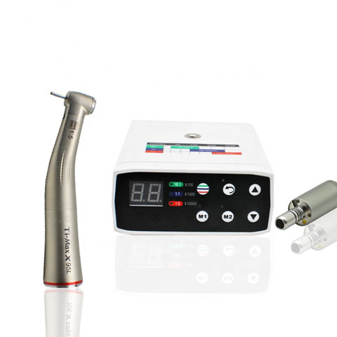 Micromotor eléctrico Dental sin escobillas, PULVERIZADOR DE AGUA interno con contraángulo 1:5, LED, Compatible con NSK W & H KAVO ► Foto 1/6