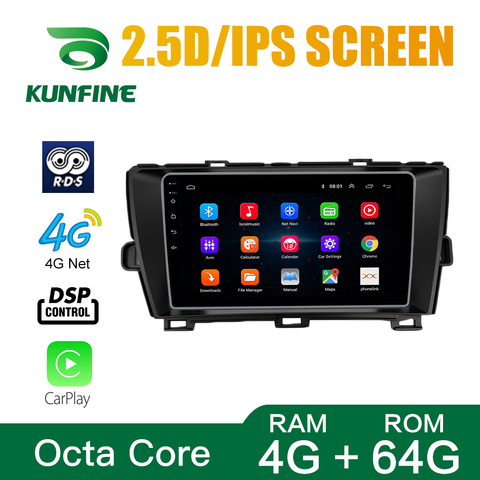 Octa Core Android 10,0 navegación GPS con DVD para coche REPRODUCTOR DE Deckless estéreo de coche Toyota PRIUS 2009-2014 Radio Dispositivo de unidad central wifi ► Foto 1/6