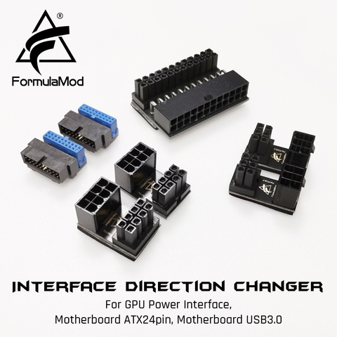 Formamod Fm-PCI/ATX/USB, cambiador de dirección de interfaz, convertidor, para interfaz de alimentación GPU/placa base ATX24pin USB3.0 ► Foto 1/6