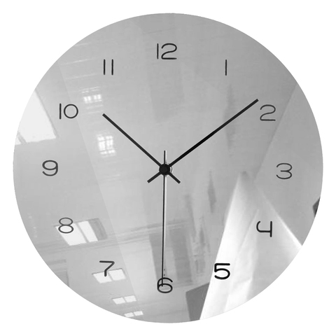 2022 nuevo De pared De acrílico espejo relojes novedad Reloj De pared De diseño moderno Horloge pared artística reloj De Parede Casa Decor reloj ► Foto 1/6