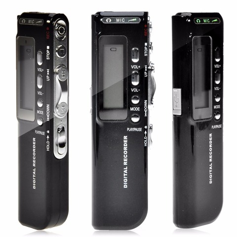 Marca venta N10 8 GB grabadora Digital de voz dictáfono MP3 USB reproductor de Flash apoya MP3 WMA ASF y WAV formatos de música ► Foto 1/6