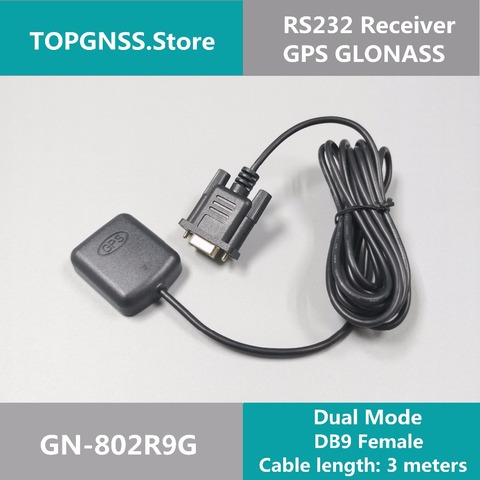 10 Uds g-mouse envío gratis 5V rs232 DB9 RS-232 GPS Antena del receptor diseño de Chip Gps, nmea0183. ► Foto 1/4