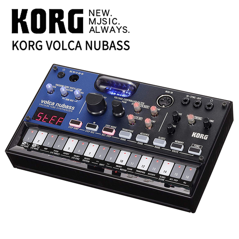 Korg volca nubass-tubo de vacío, sintetizador de teclado analógico ► Foto 1/6