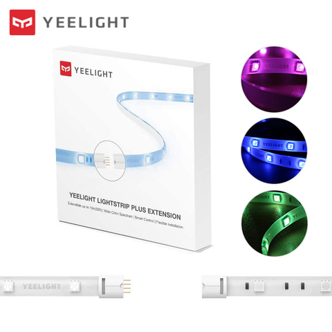 Yeelight-Tira de luces LED RGB de 1m de extensión, tira de luces de colores para Aurora, funciona con Alexa, asistente de Google y Xiaomi ► Foto 1/6