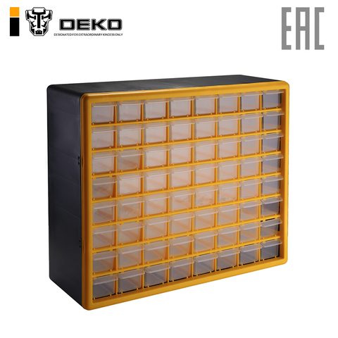 Sistema de almacenamiento Deko dktb15, 64 cajones (50 (16(39сти) 065-0820 ► Foto 1/5