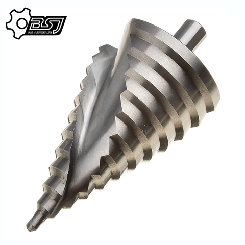 Uds de 6-60mm Pagoda taladro tornillo hexagonal broca HSS de herramientas de ranurado de acero de Metal de brocas escalonadas escariador escariado de perforación ► Foto 1/6