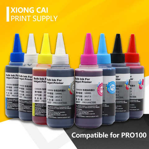 8color CLI42 recargable tinta compatibles para canon Pixma Pro-100 tintas CLI-42 CLI42 CLI 42 tinta para Canon PRO-100 impresora ► Foto 1/6