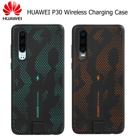 HUAWEI P30, funda de carga inalámbrica Original oficial de Huawei CNR216 TUV Qi, cubierta trasera magnética de 10W, compatible con montaje en coche ELE-L09/L29 ► Foto 1/6