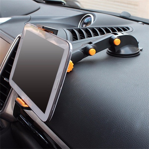 AIBOULLY-Soporte de teléfono con ventosa para coche, soporte de tableta de 4-11 pulgadas para IPAD Air Mini, soporte de coche de succión fuerte para iPhone X 8 ► Foto 1/6