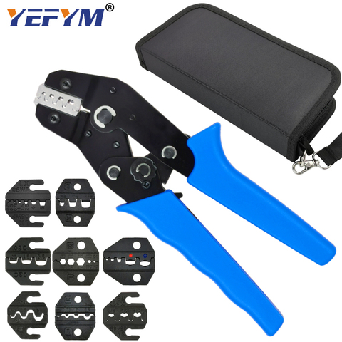 YEFYM-Alicates de prensado para tubo, kit de SN-48BS, herramientas de pinza eléctrica, terminales de aislamiento, 2,8, 4,8, 6,3, 3,96, VH2.54, 2510 ► Foto 1/6