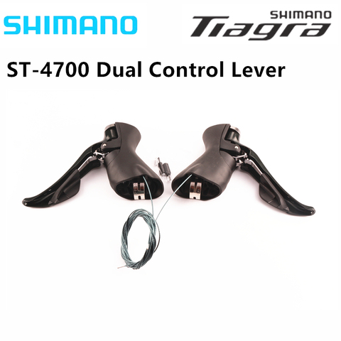 Shimano-palanca de cambios para bicicleta de carretera, TIAGRA ST-4700, 2x10 velocidades, desviador de velocidad, 20s, 30s, 4703 ► Foto 1/6