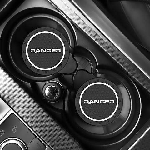Accesorios antideslizantes para coche Ford Ranger T6 2008 2017 2022, 2 uds., ranura para tazas de agua, accesorios de estilismo para coche ► Foto 1/6