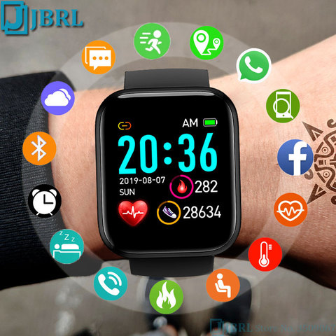 Reloj de pulsera Digital deportivo completamente táctil Android IOS ► Foto 1/6