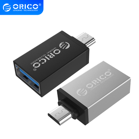 ORICO OTG Micro B adaptador USB 3,0 a Micro b OTG, convertidor de carga, sincronización de datos para tableta de teléfono ► Foto 1/6