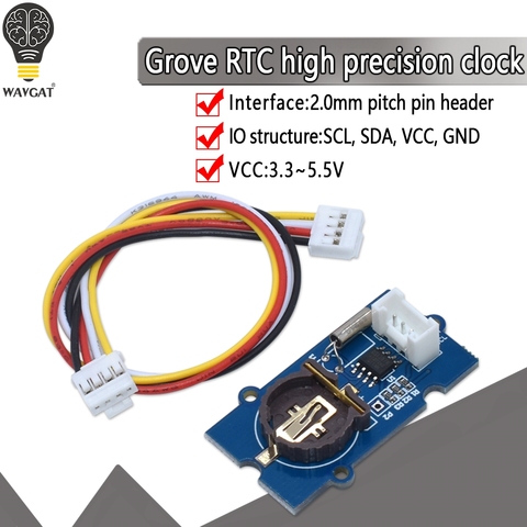 Grove - DS1307 RTC, módulo de reloj de alta precisión, bobinadora para arduino ► Foto 1/6