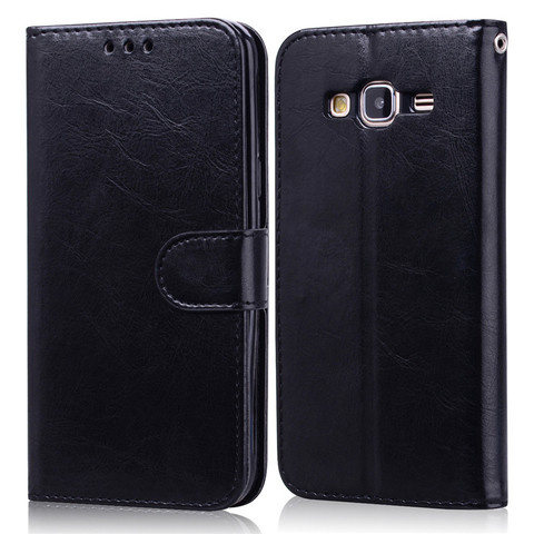 Caso para Samsung Galaxy J3 2016 J320F J310 caso cuero cartera caso para Samsung J3 2016 Funda de cuero Flip para Samsung J3 6 2016 ► Foto 1/6