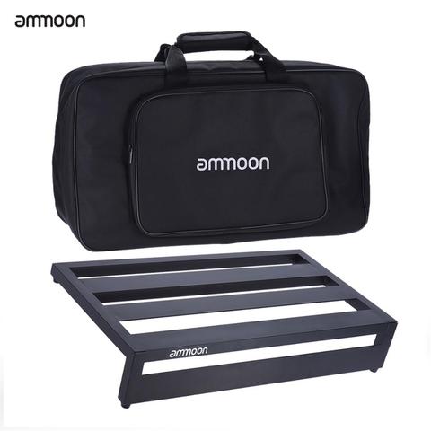 Ammoon DB-3-Pedal portátil para guitarra, tablero de pedales de aleación de aluminio con bolsa de transporte, cintas de montaje ► Foto 1/6