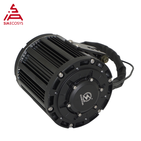 Motor de tracción media refrigerado por aire, QS 90H 138 4000W 90H 7500W, máximo 72V, 100KPH ► Foto 1/6