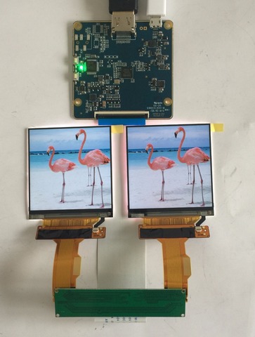 Pantalla LCD Dual de 2,9 pulgadas, 2K, 1440x1440, 120Hz, DP a MIPI, Monitor de placa controladora para AR VR MR HMD, pantalla de auriculares LS029B3SX02 ► Foto 1/6