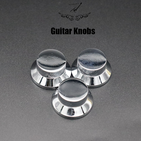 3 uds. De pomos de Metal para guitarra, para guitarra Les Paul SG, cromado ► Foto 1/5