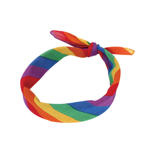 Arco Iris Color pañuelos diadema niñas Yoga Running deportes sombrero elástico largo banda de pelo pañuelo accesorios de pelo ► Foto 1/6