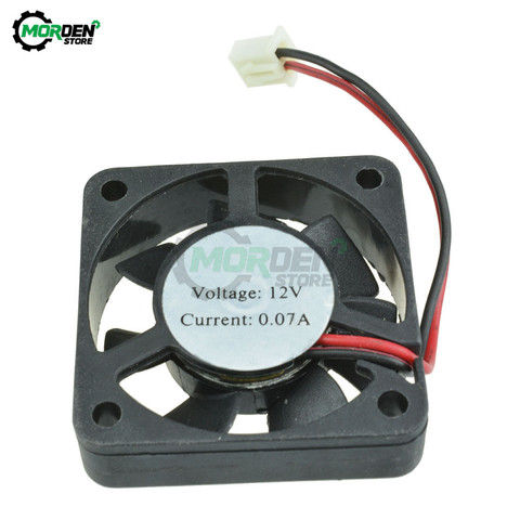 4010 ventilador 12V 2Pin ventilador de refrigeración enfriador disipador de calor 4cm 40mm ventilador de enfriamiento disipador de calor para Arduino ordenador Raspberry Pi 3D impresora ► Foto 1/6